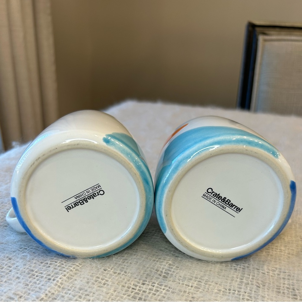 Set of Crate & Barrel Mugs! - Picture 5 of 6